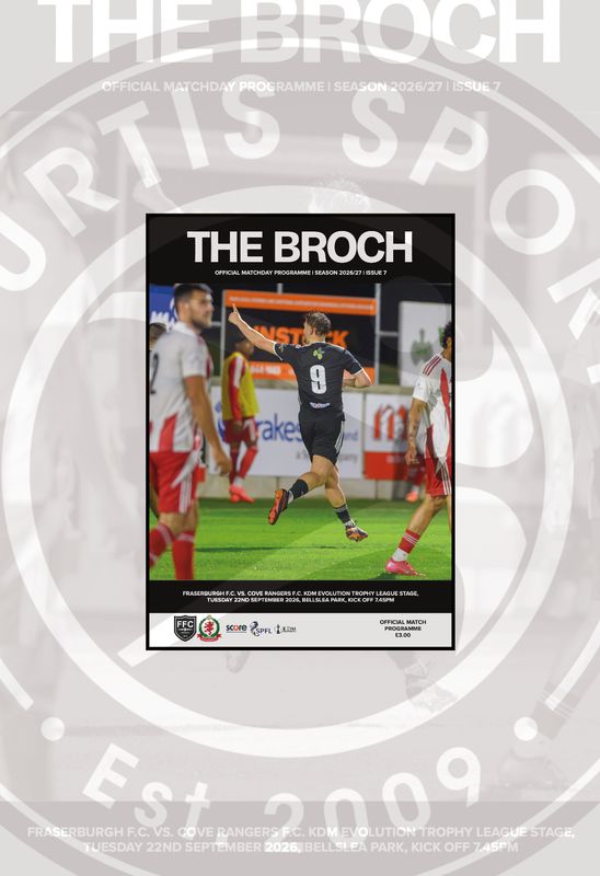 Fraserburgh v Cove Rangers - 22/09/26