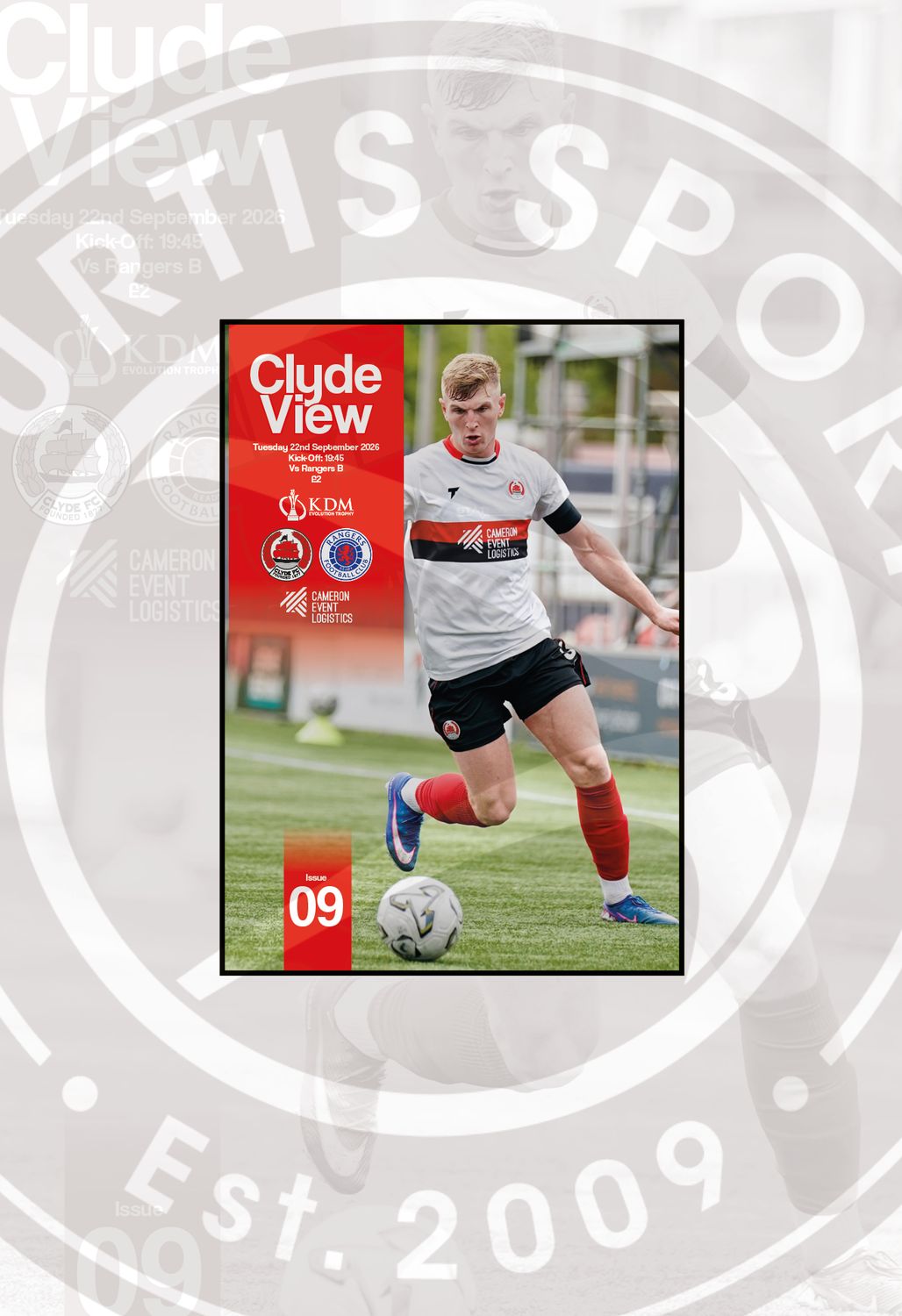 Clyde v Rangers B - 22/09/26 Clyde v Rangers B - 22/09/26