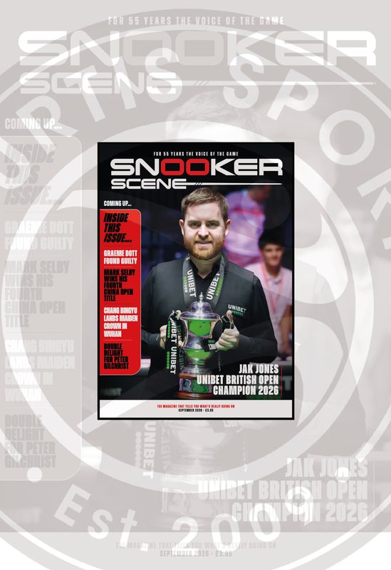 Snooker Scene - September 2026