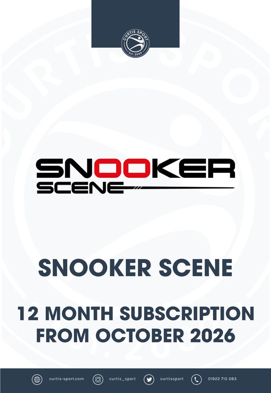 Snooker Scene - 12 Month Subscription (October 26)