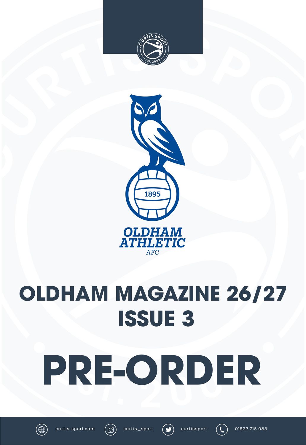 Official Oldham Athletic FC Magazine 2026/27 - Issue 3 Official Oldham Athletic FC Magazine 2026/27 - Issue 3