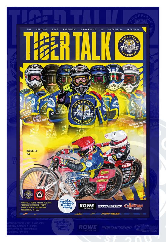 Sheffield Tigers v Belle Vue Aces (2026 Premiership Grand Final) - 08/10/26