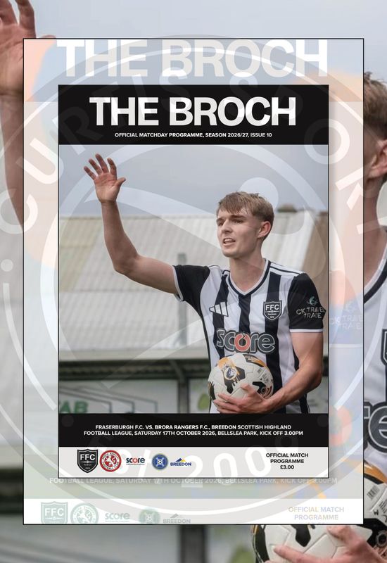 Fraserburgh v Brora Rangers - 17/10/26