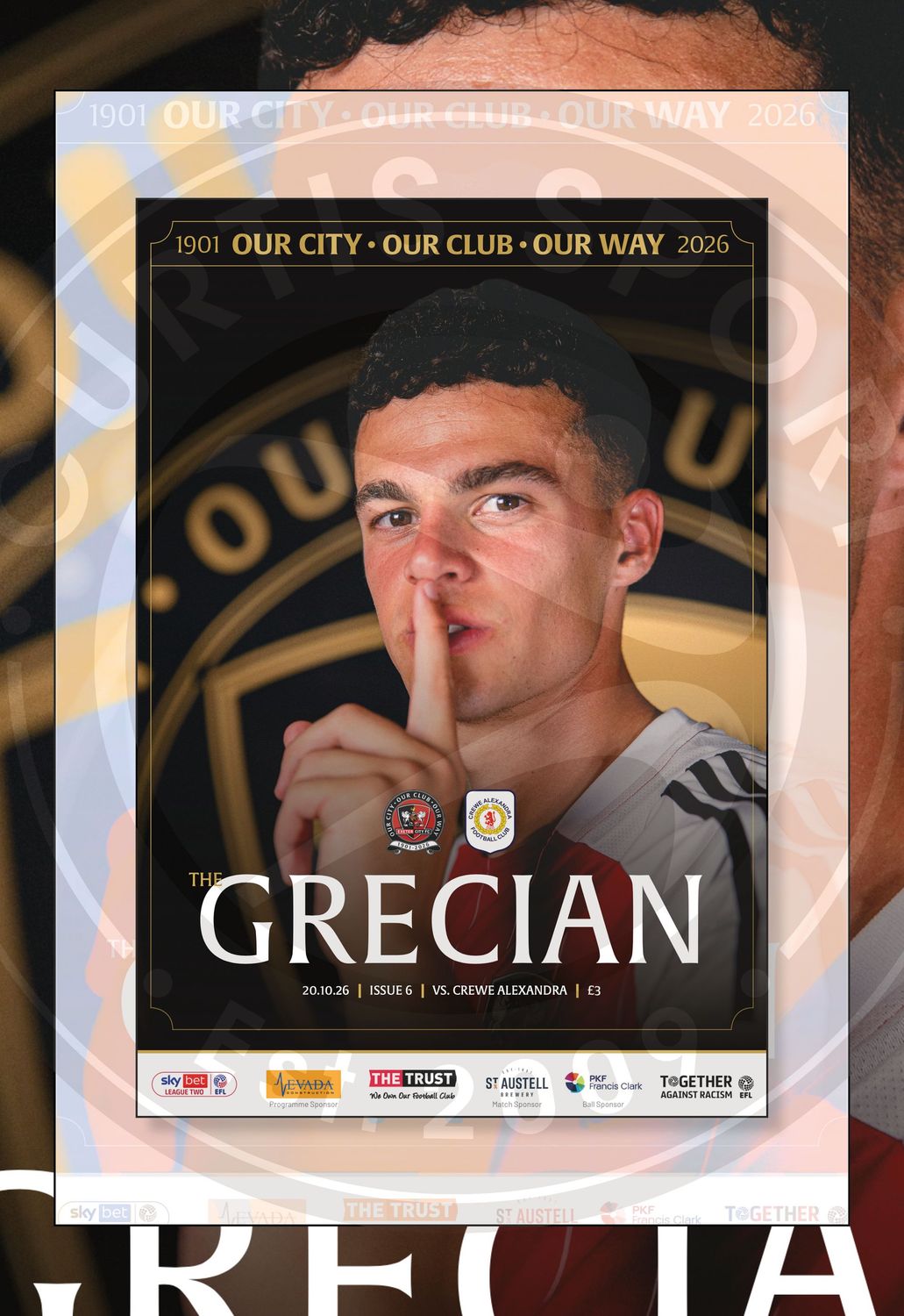 Exeter City v Crewe Alexandra - 20/10/26
