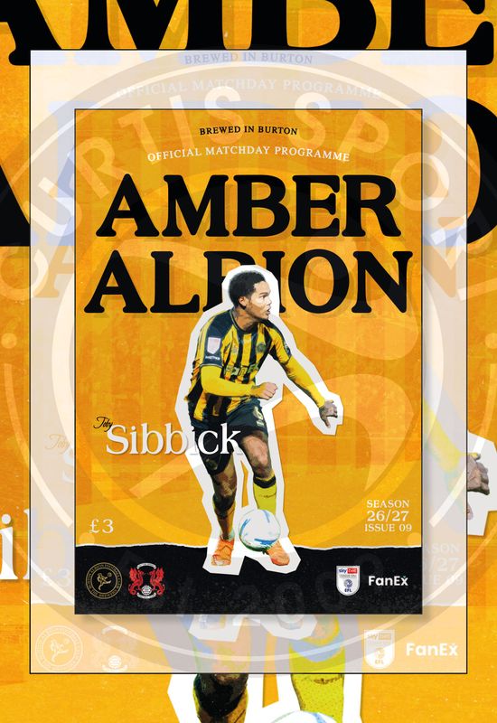 Burton Albion v Leyton Orient - 24/10/26
