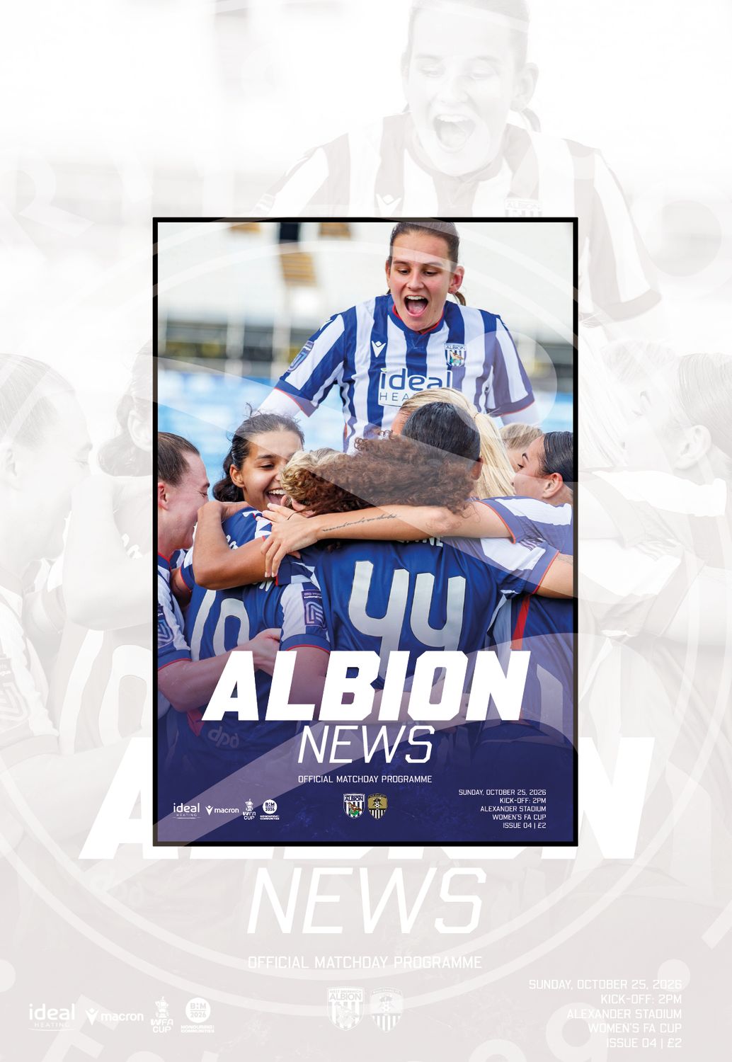 West Bromwich Albion Women v Notts County Women - 25/10/26