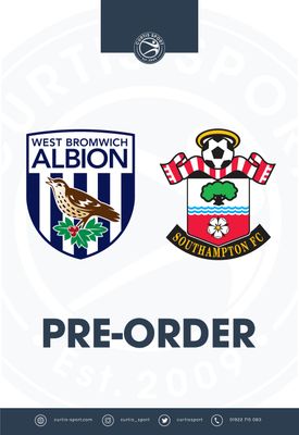 West Bromwich Albion v Southampton - 03/11/26 West Bromwich Albion v Southampton - 03/11/26