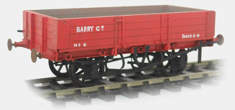 Barry Railway/Great Western 10 Ton High Sided Wagon (4 Plank)
