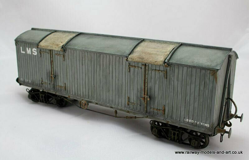 7mm scale Lancashire &amp; Yorkshire - LMS 30ton Bogie Box Van