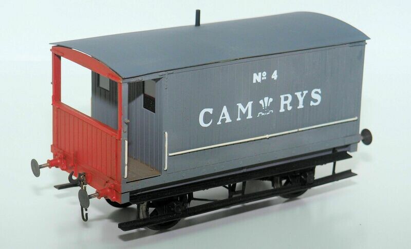 Cambrian Railways/GW Single Veranda Brake van