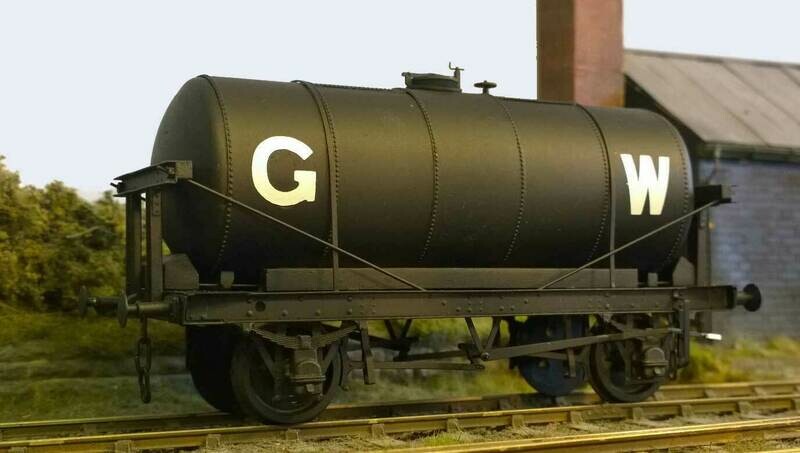 GWR Diagram DD3 Cylindrical Tank Wagon