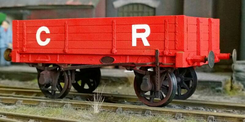CC007 CR - LMS 8ton 4 plank Open Wagon