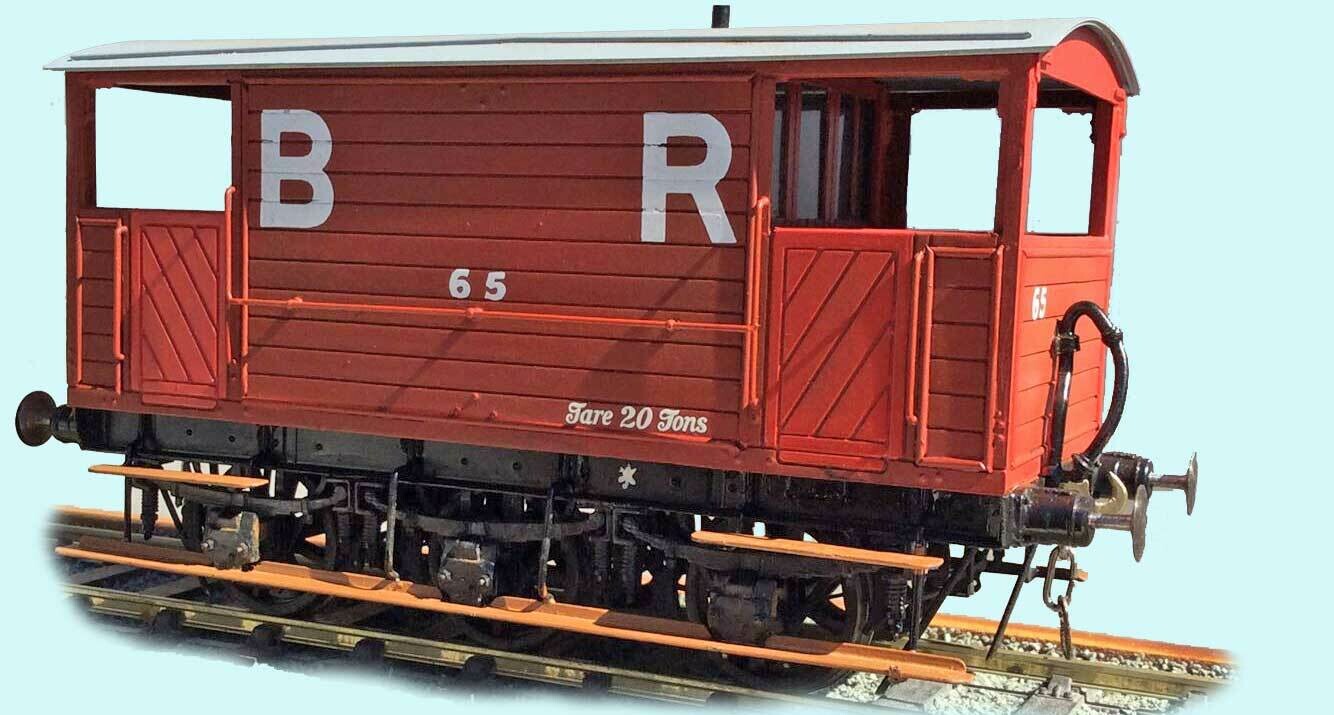 Barry Railway/GW/BR Diagram 91 6w Brake Van
