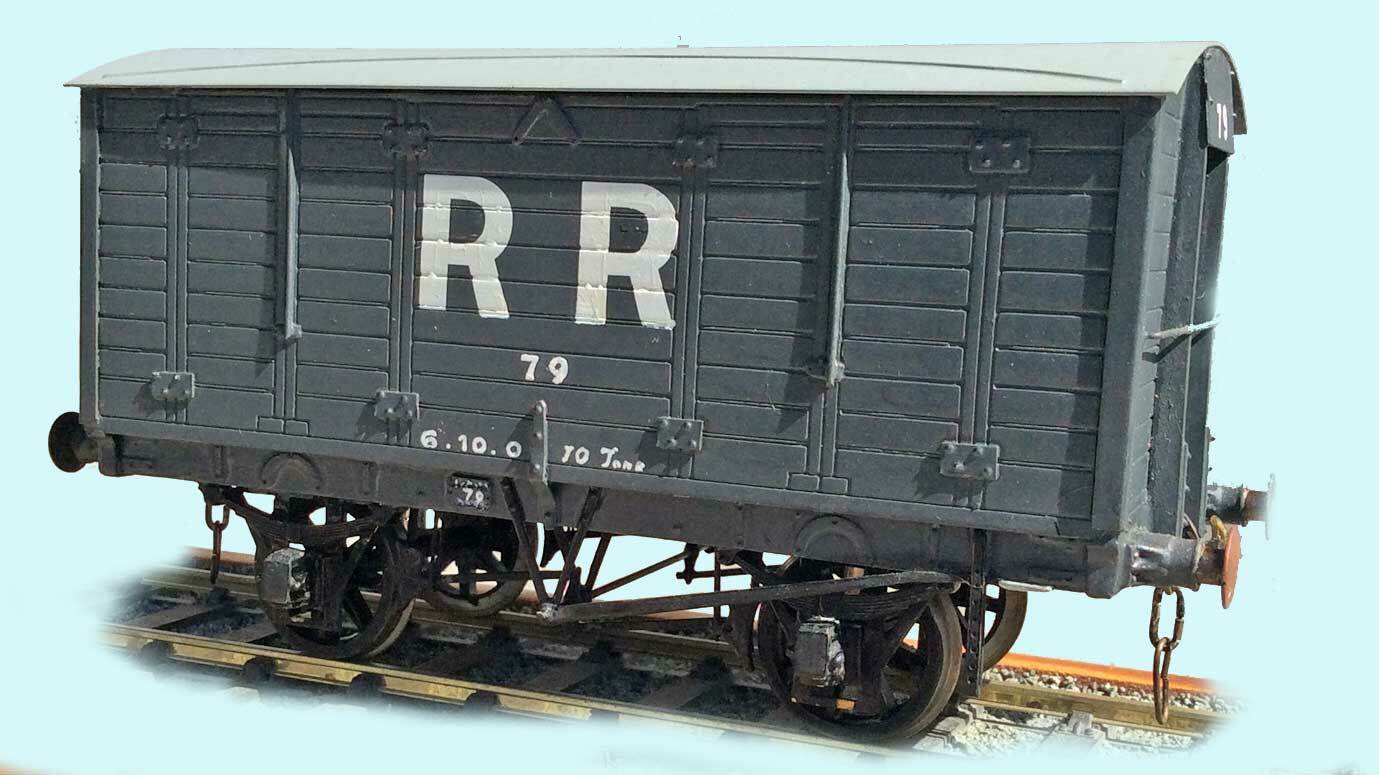 00/4mm Wagon Kit. LMS 5 Plank High Sided Open Wagon C57 Cambrian Models 