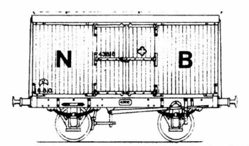 CC006A NBR - LNER 8ton Covered Van