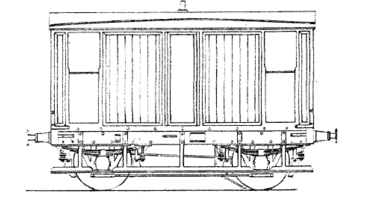 CC008 GSWR - LMS 16t Drummond Brake Van