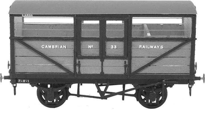 Cambrian Railways/Large Cattle Wagon