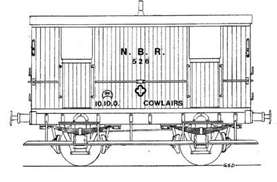 CC006 NBR - LNER 4w Brake Van