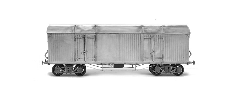 4mm scale Lancashire &amp; Yorkshire - LMS 30 ton Swivel Bogie Van
