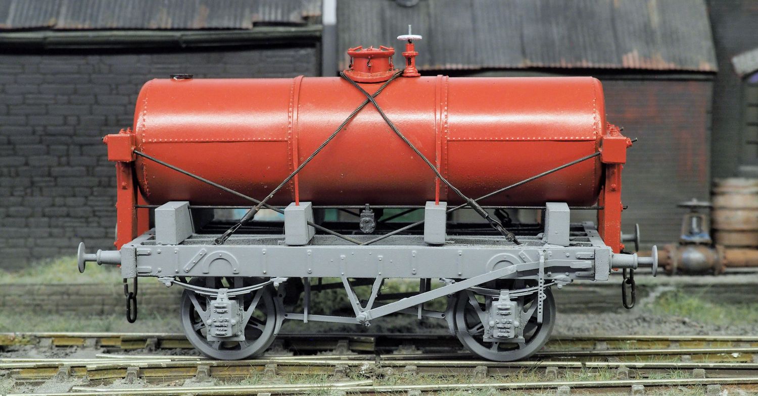 O Gauge RCH 1907 design sulphuric acid tank wagon