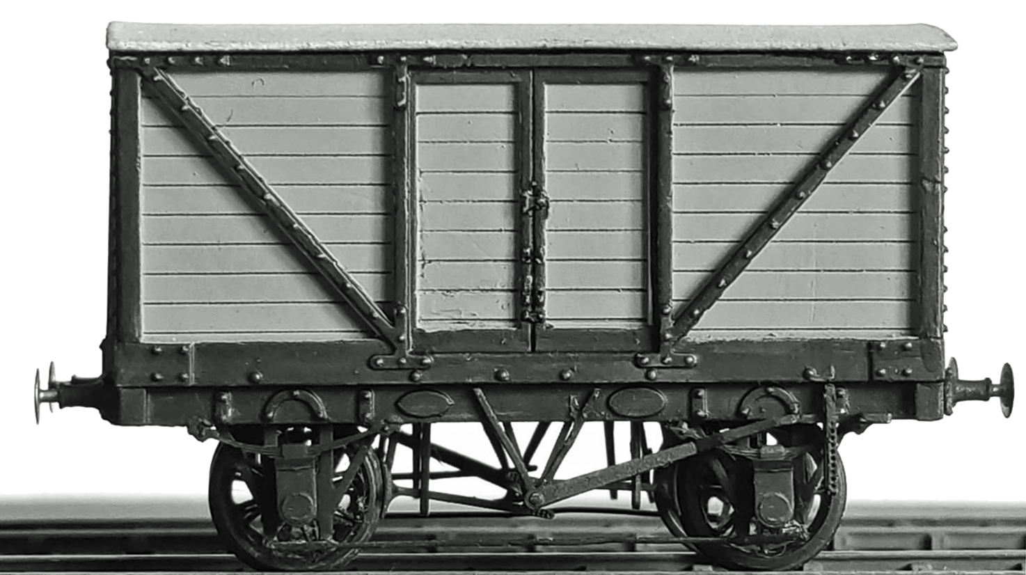 4MM Scale Cambrian Railways 6 Ton Box Van