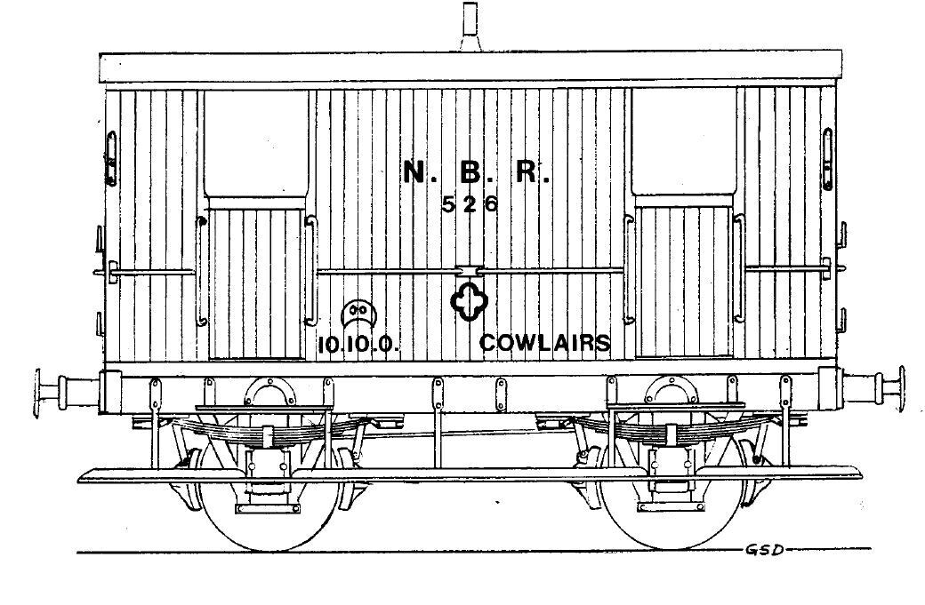 CC006 NBR - LNER 4w Brake Van