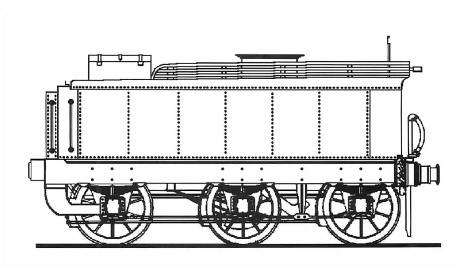 LNWR 2000 Gallon Tender