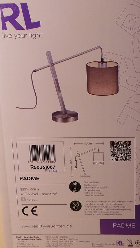 RL Padme Tischlampe