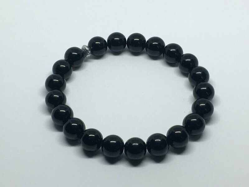 Bracelet Onyx Noir
