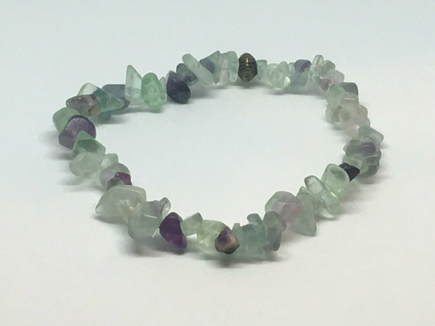Bracelet en chips Fluorite