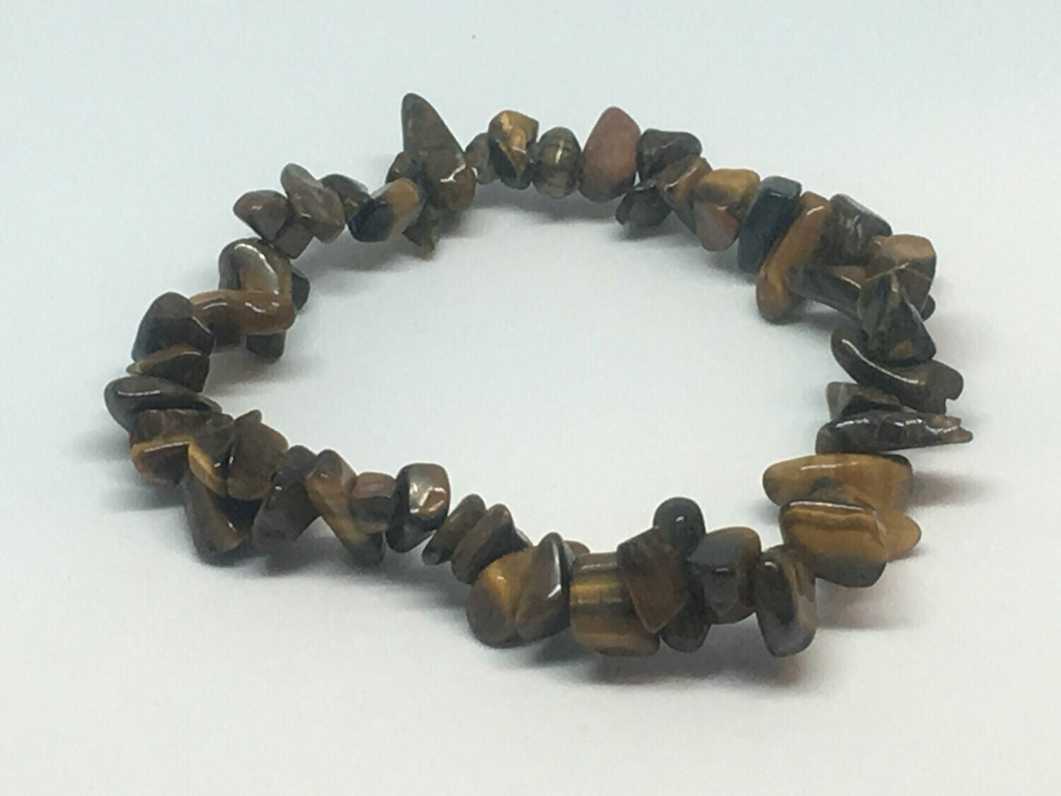 Bracelet en chips Œil de tigre