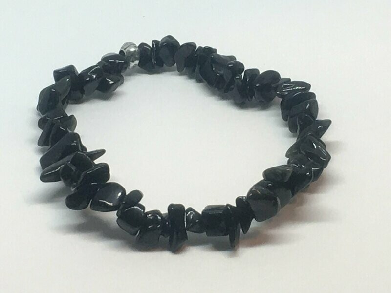 Bracelet en chips Onyx