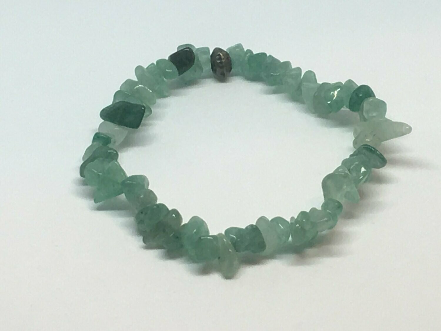 Bracelet en chips  Green Aventurine
