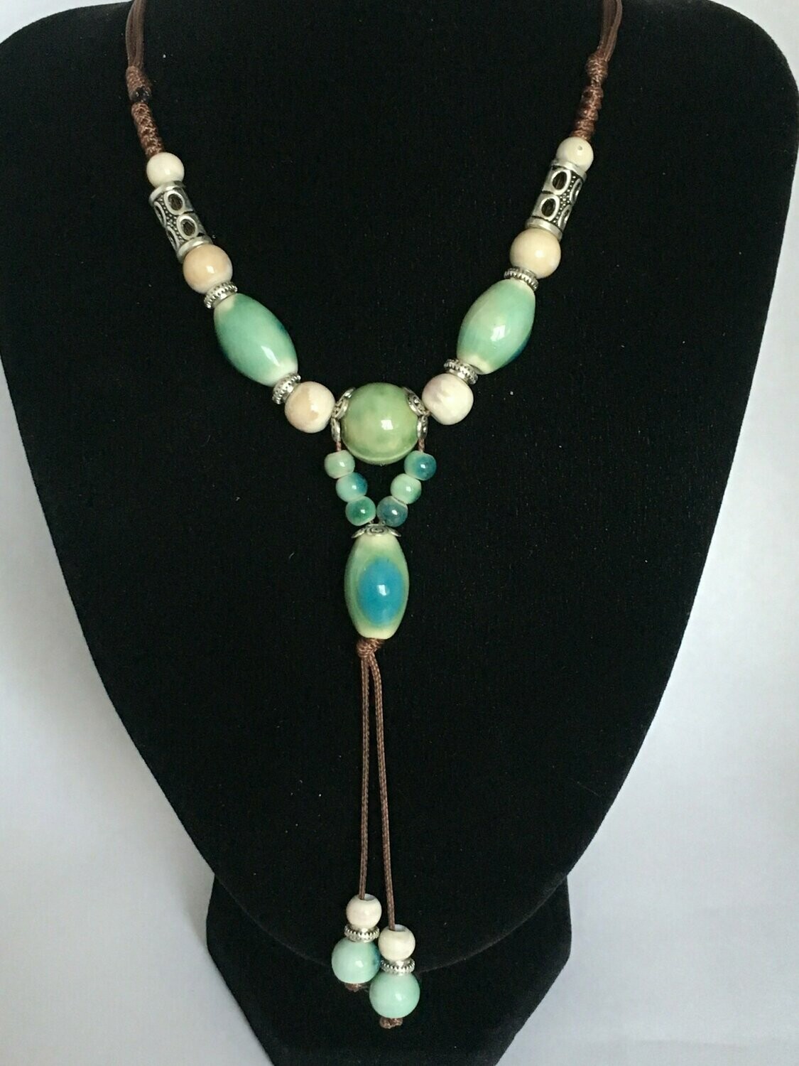 Collier Fashion céramique Vert