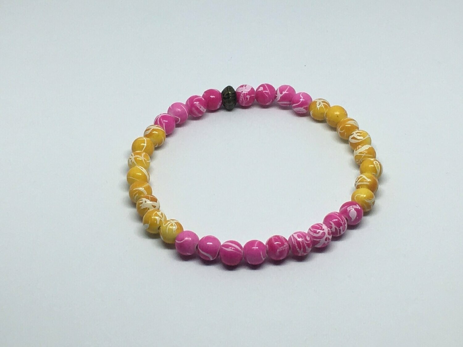 Bracelet en perles pate de polymère