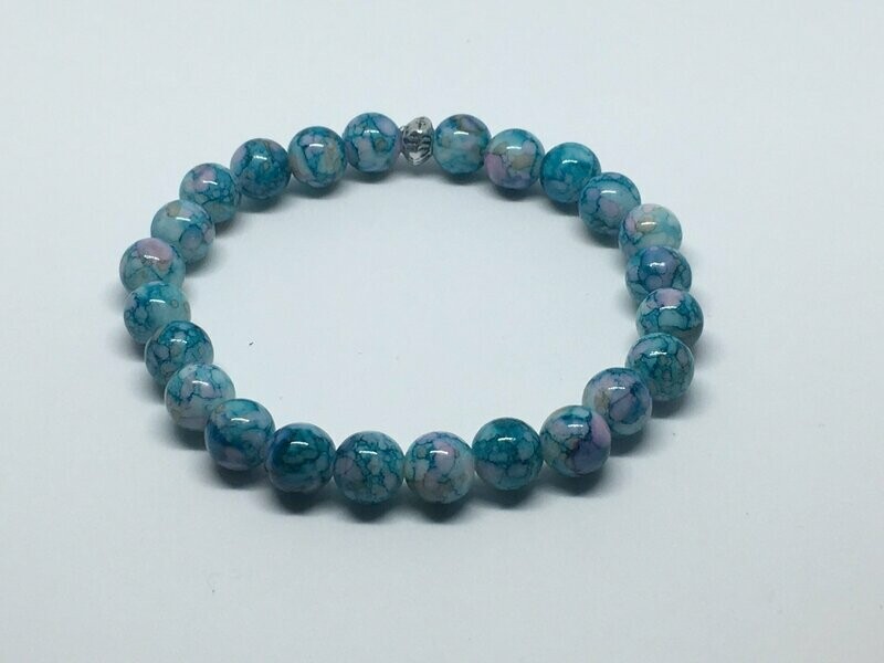 Bracelet en perles Bleu