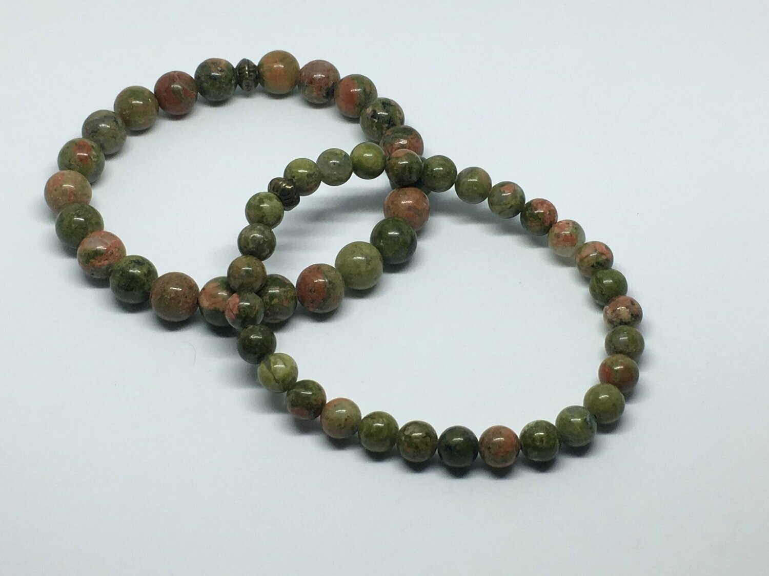 Bracelet en Unakite