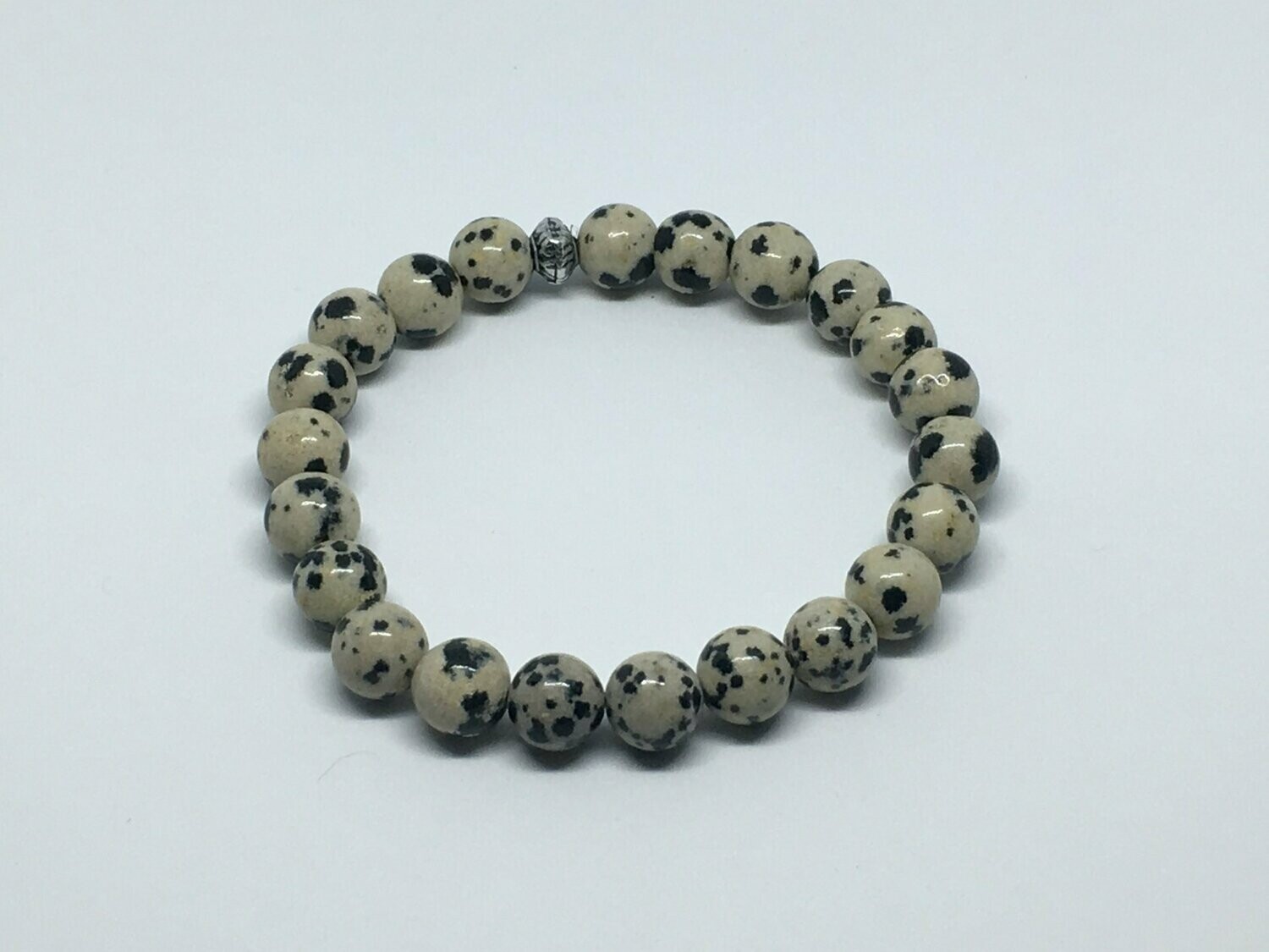 Bracelet Jaspe Dalmatien