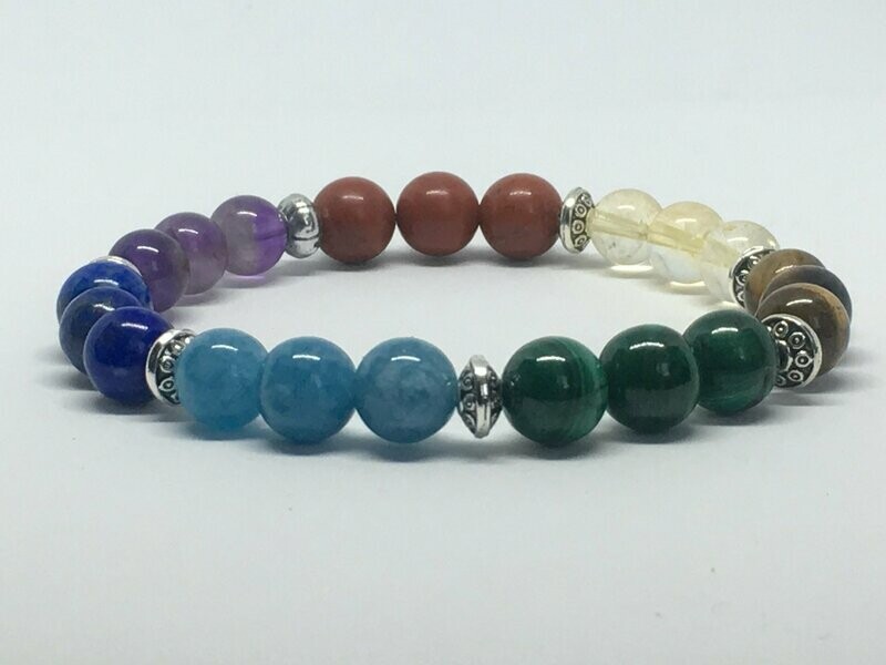Bracelet Equilibre des 7 Chakras