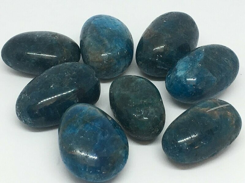 Pierre Roulée Apatite Bleue