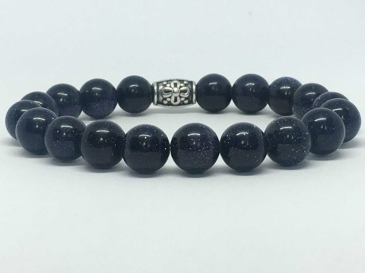 Bracelet, perles Blue Sand Stone