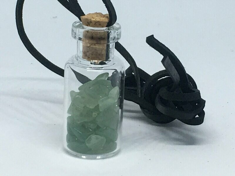 Pendentif Bouteille Aventurine