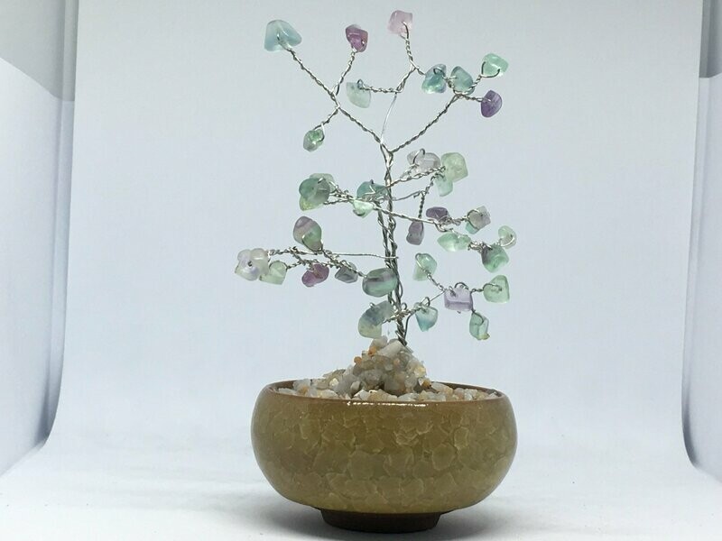 Arbre de Vie en pierre Fluorite
