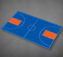Basketball Full Court 51'x 83'11''