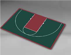 Basketball - Half Court 44'3