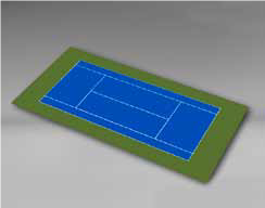 Tennis - Full Court 51'0
