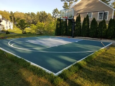 Basketball Half Court 30'9' x 25'8'' Basketball Half Court 30'9' x 25'8''