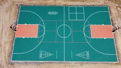 Basketball Full Court 51'x 83'11''