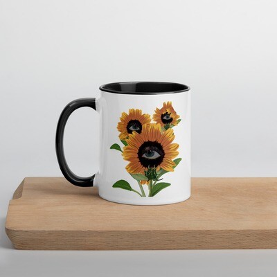 Flower with sight Mug