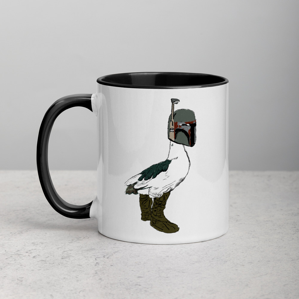 The Spaced out space duck mug